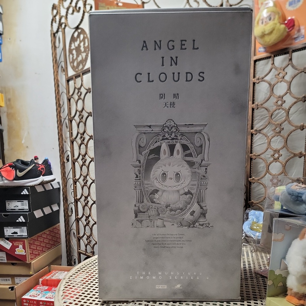 POPMART‎ AUTHENTIC ZIMOMO ANGEL IN CLOUDS VINYL PLUSH US SELLER